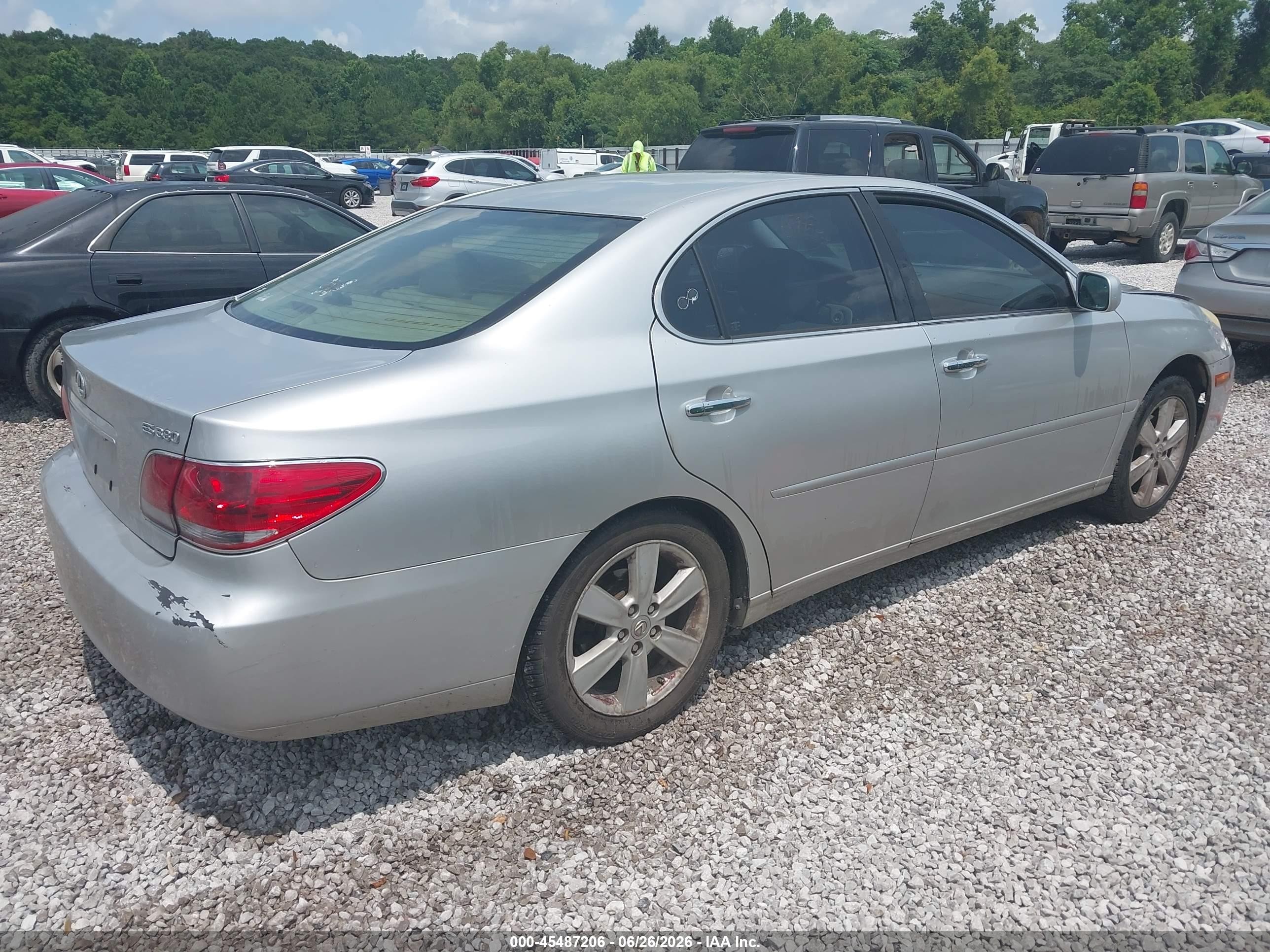 2006 Lexus Es 330   Silver vin: JTHBA30G765174212