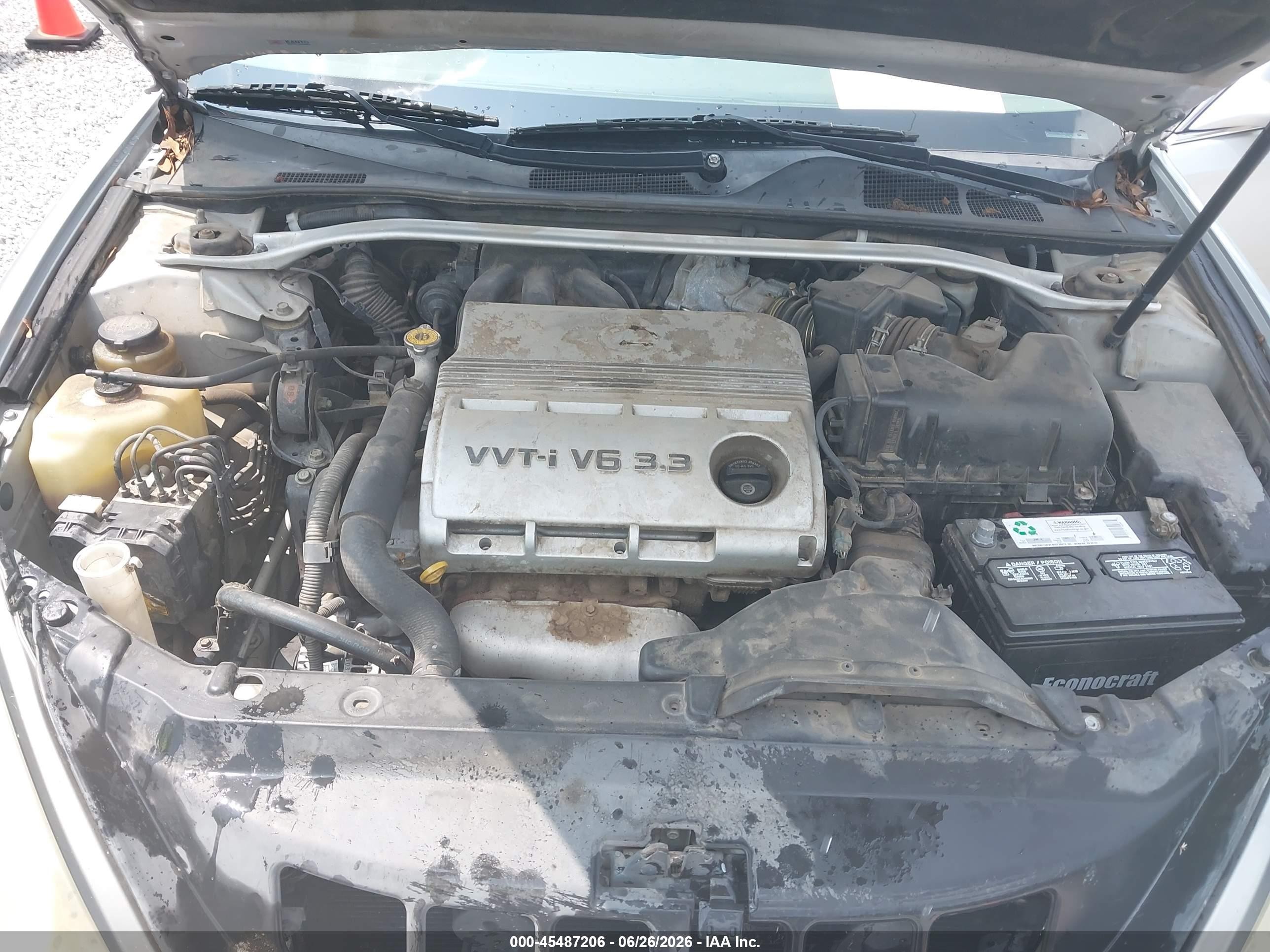 2006 Lexus Es 330   Silver vin: JTHBA30G765174212