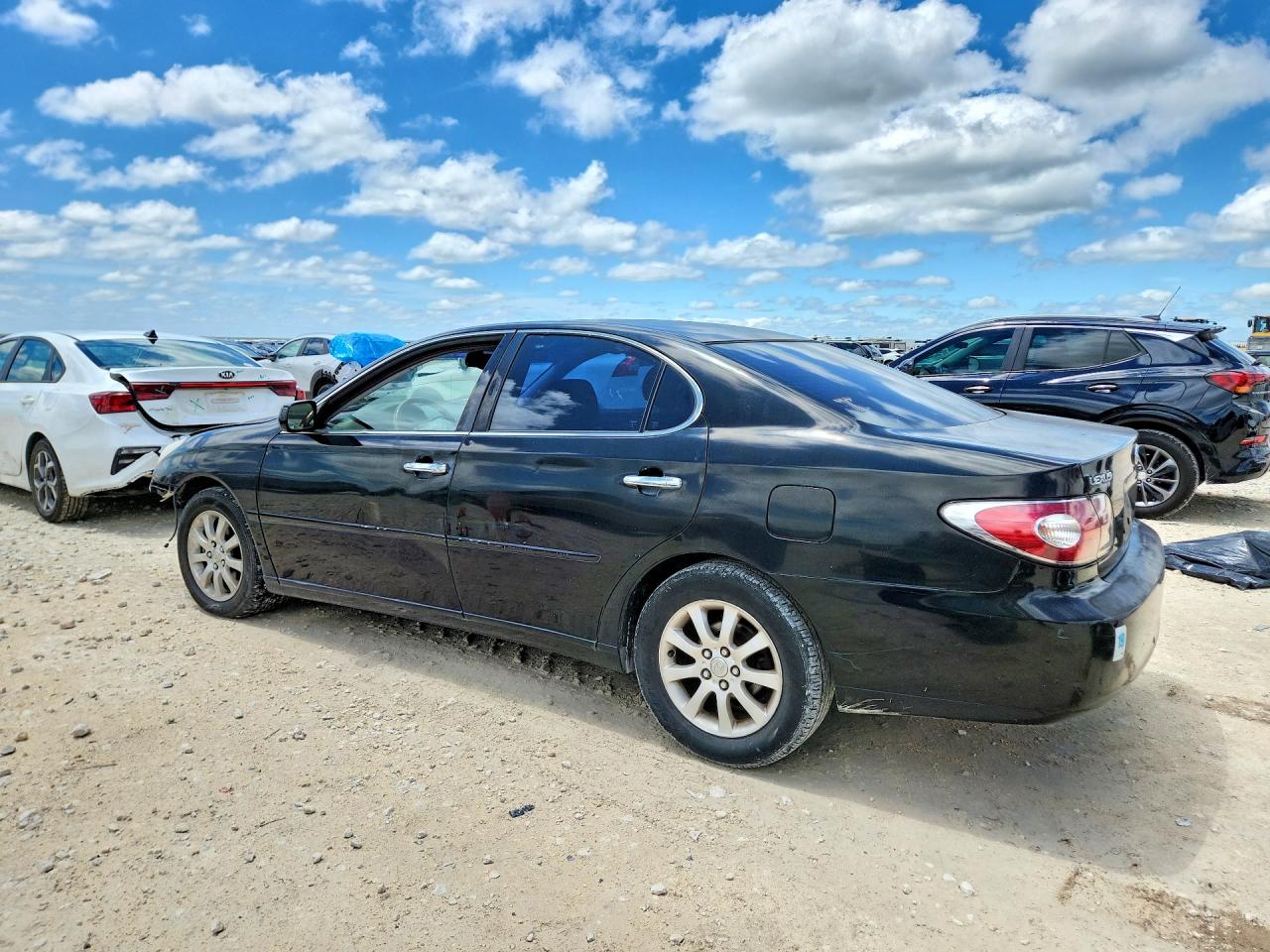 2004 Lexus Es 330 Black vin: JTHBA30G845002476