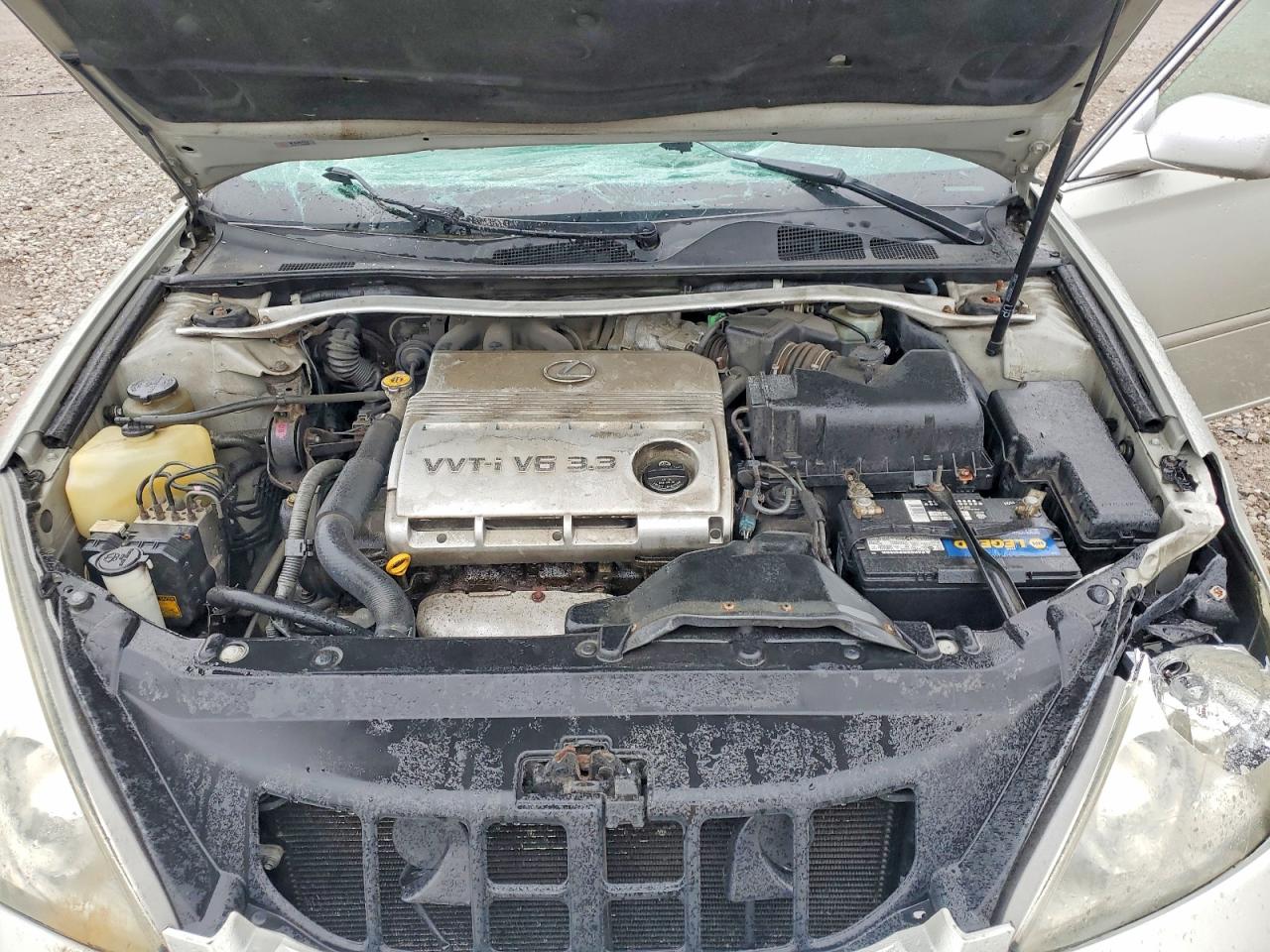 2004 Lexus Es 330 Silver vin: JTHBA30G845029225