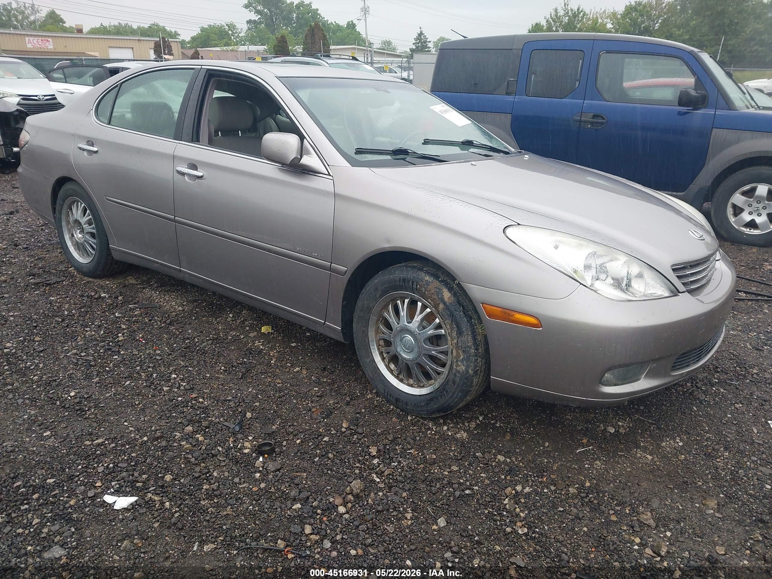 2004 Lexus Es 330 Серебряный vin: JTHBA30G845033971