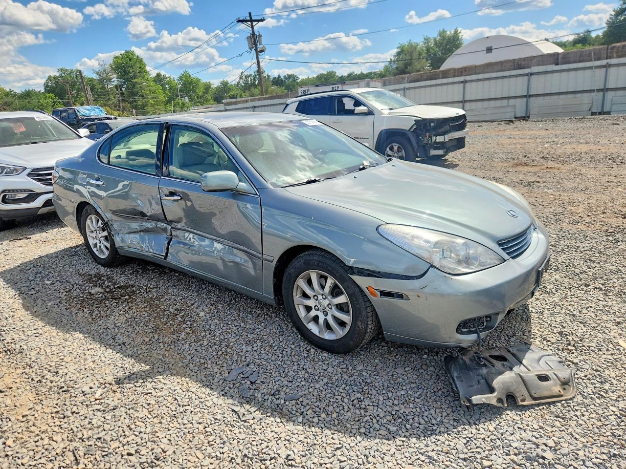 2004 Lexus Es 330 Gray vin: JTHBA30G845045537