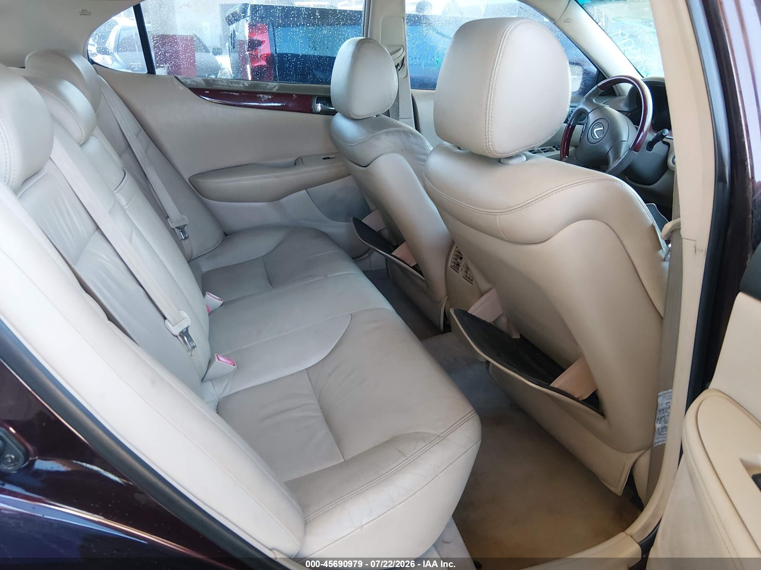 2004 Lexus Es 330   Purple vin: JTHBA30G845052858