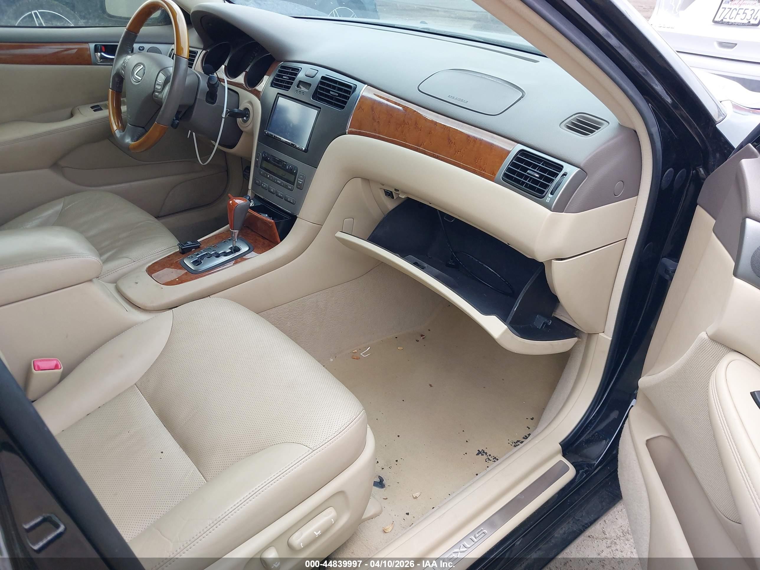 2005 Lexus Es 330   Black vin: JTHBA30G855060539