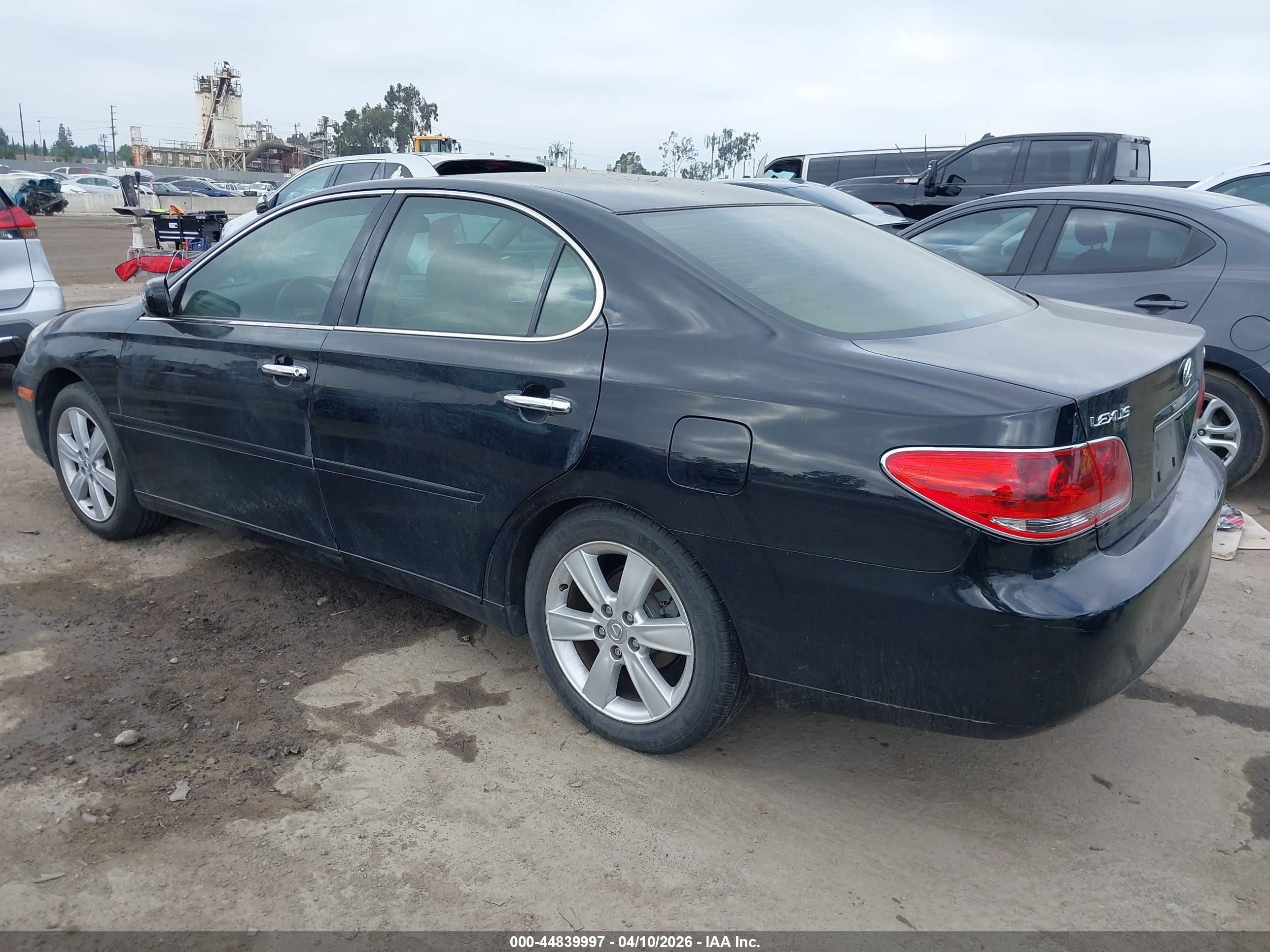 2005 Lexus Es 330   Black vin: JTHBA30G855060539