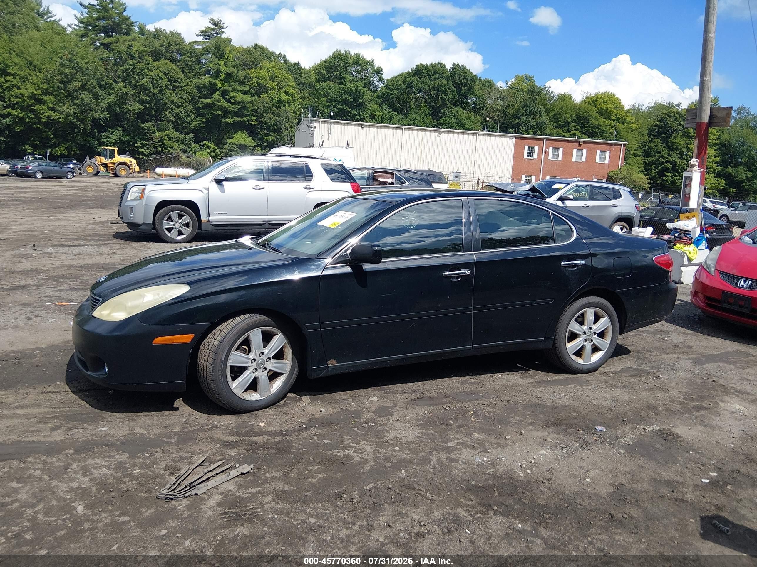 2005 Lexus Es 330   Black vin: JTHBA30G855065904