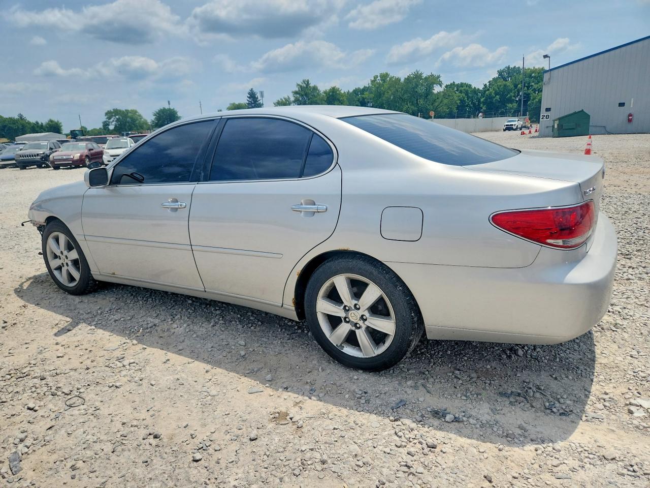 2005 Lexus Es 330 Silver vin: JTHBA30G855070777