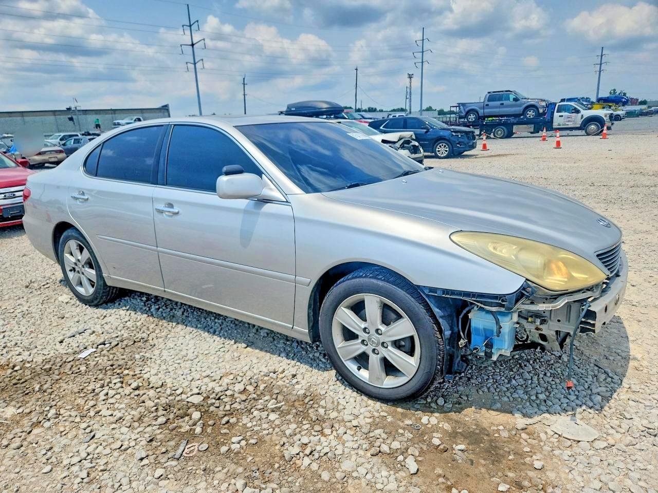 2005 Lexus Es 330 Silver vin: JTHBA30G855070777