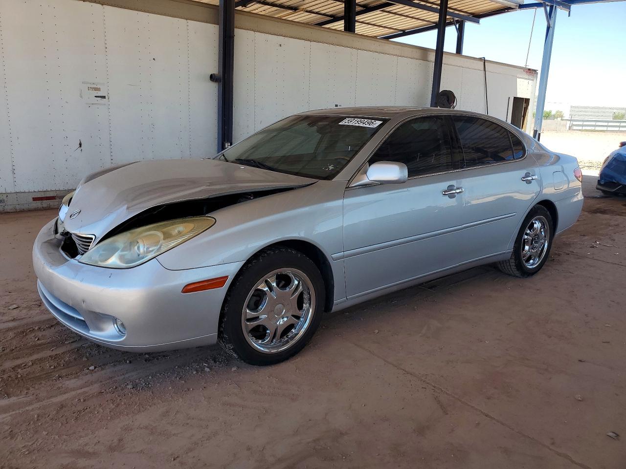 2005 Lexus Es 330 Silver vin: JTHBA30G855078586