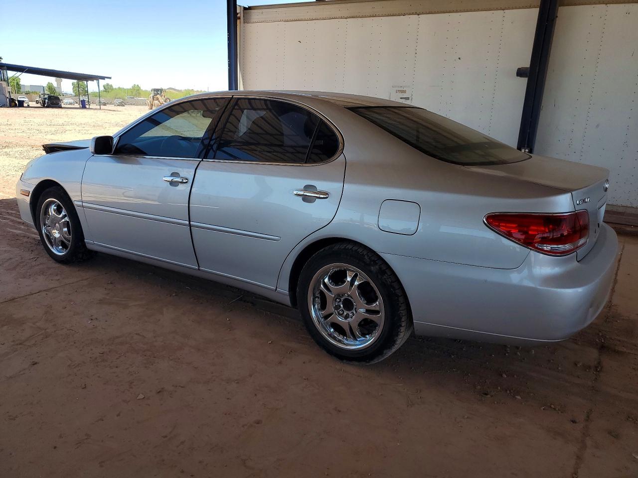 2005 Lexus Es 330 Silver vin: JTHBA30G855078586