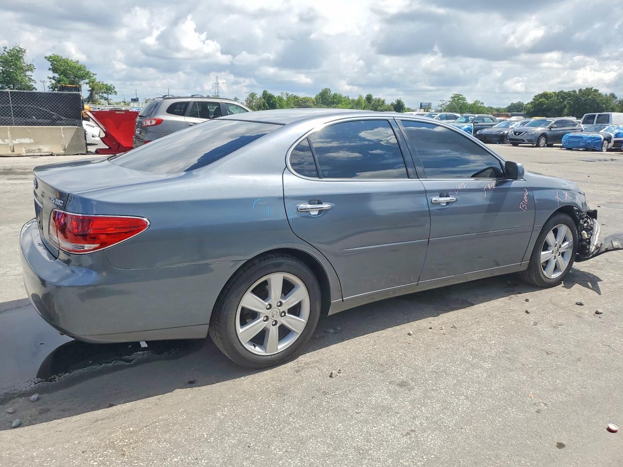 2005 Lexus Es 330 Gray vin: JTHBA30G855089653