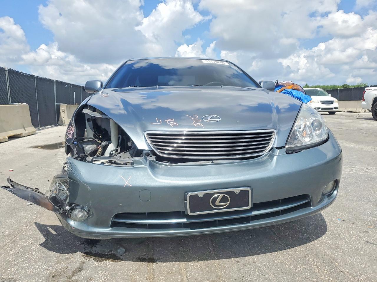 2005 Lexus Es 330 Gray vin: JTHBA30G855089653