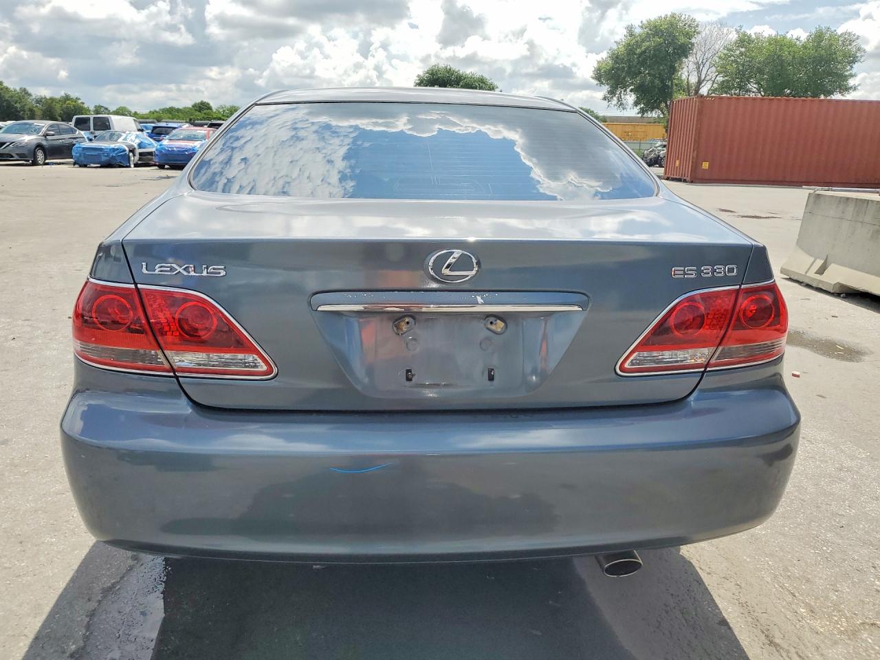 2005 Lexus Es 330 Gray vin: JTHBA30G855089653