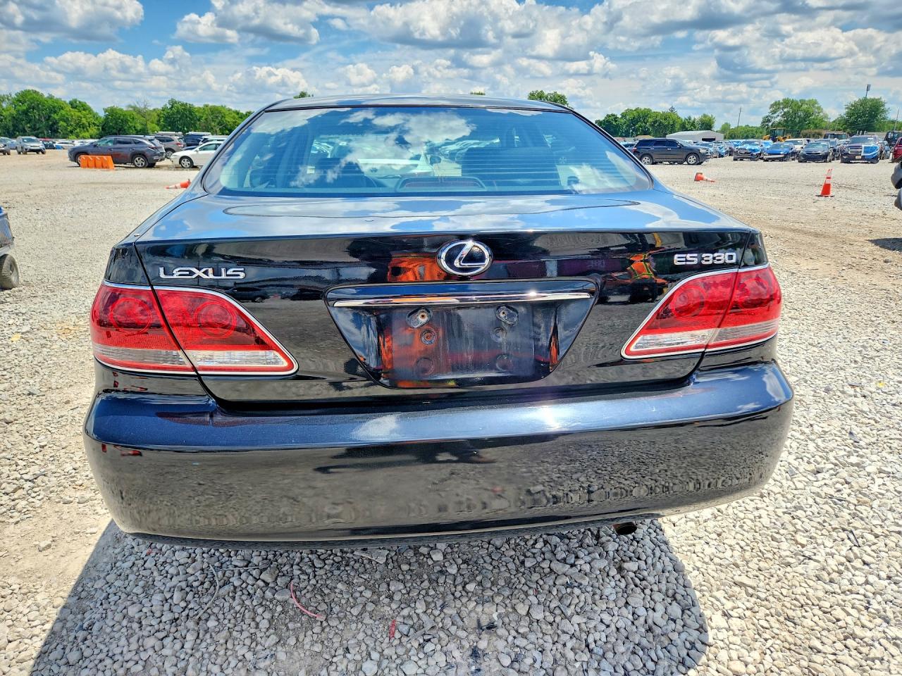 2005 Lexus Es 330 Black vin: JTHBA30G855092259