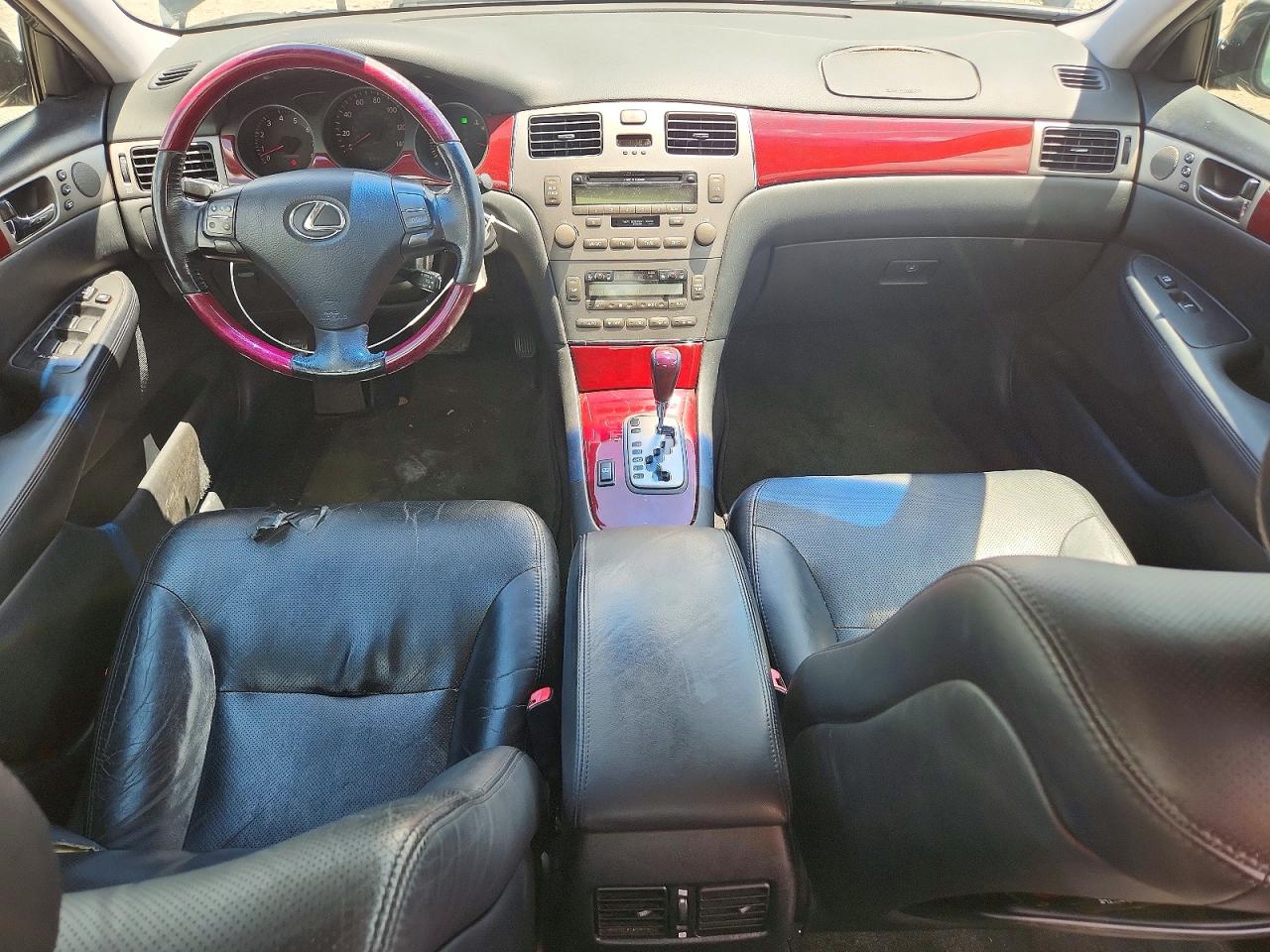 2005 Lexus Es 330 Black vin: JTHBA30G855092259
