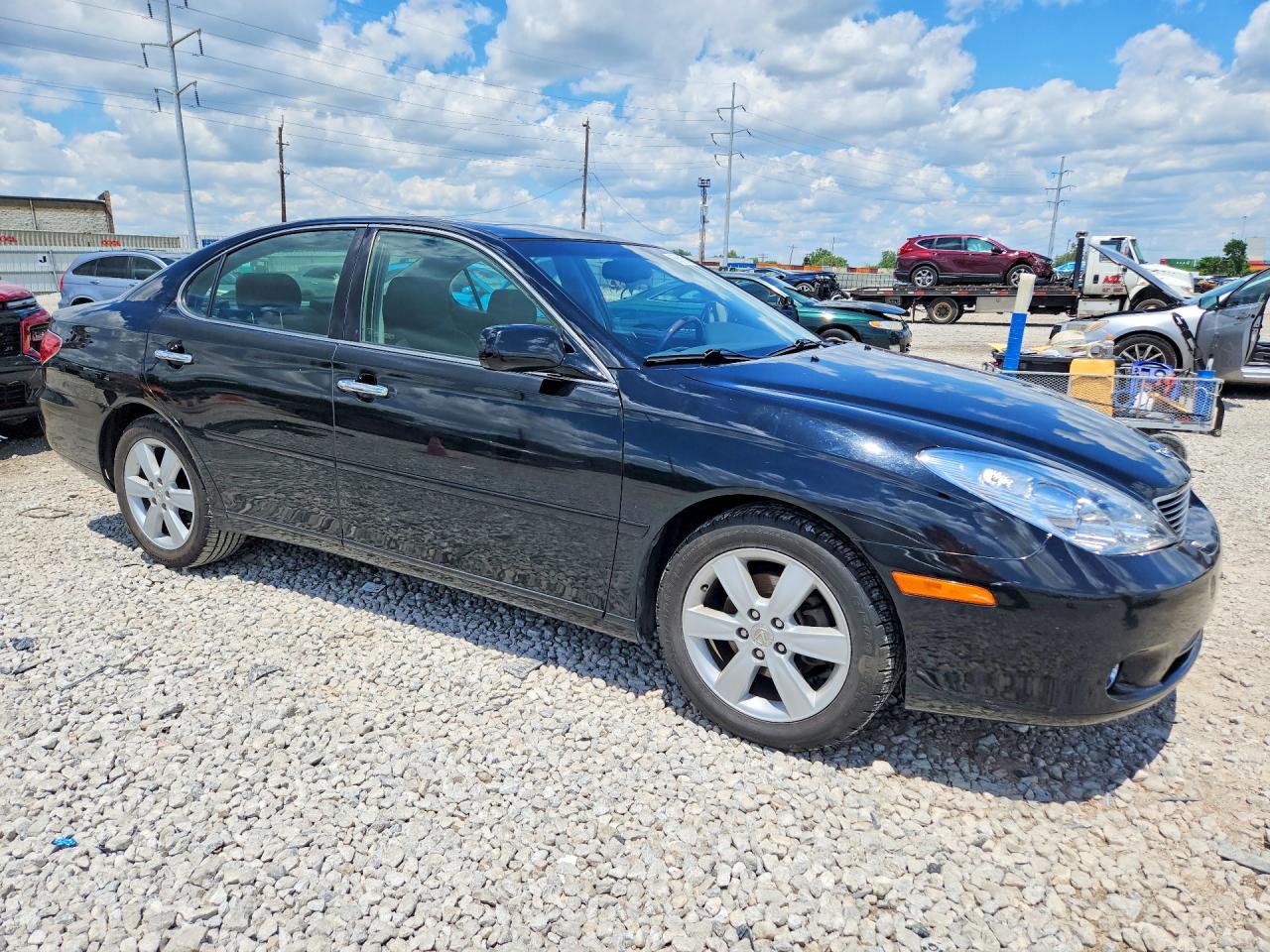 2005 Lexus Es 330 Black vin: JTHBA30G855092259