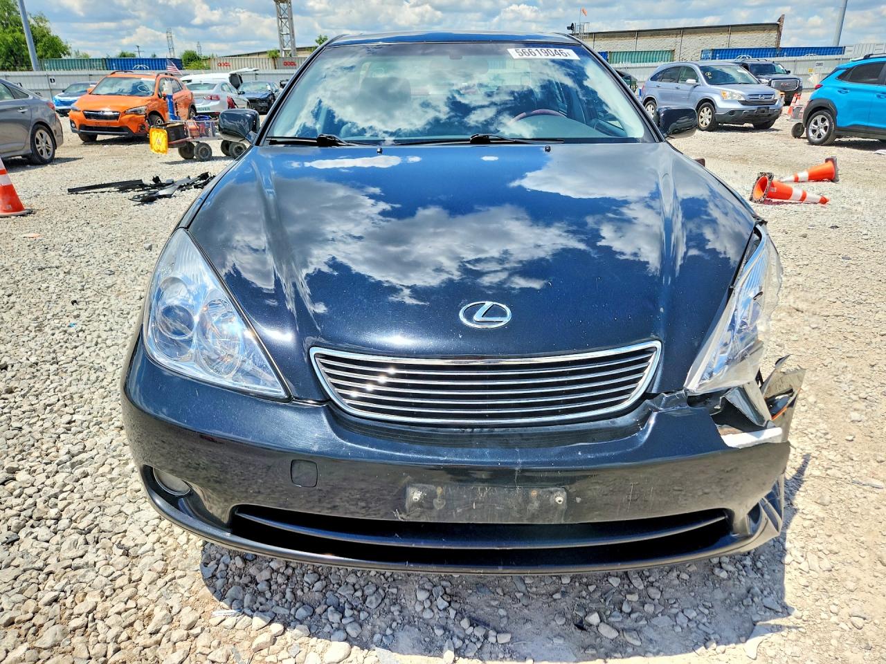 2005 Lexus Es 330 Black vin: JTHBA30G855092259