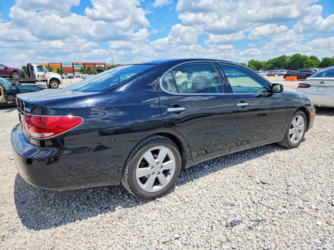 2005 Lexus Es 330 Black vin: JTHBA30G855092259