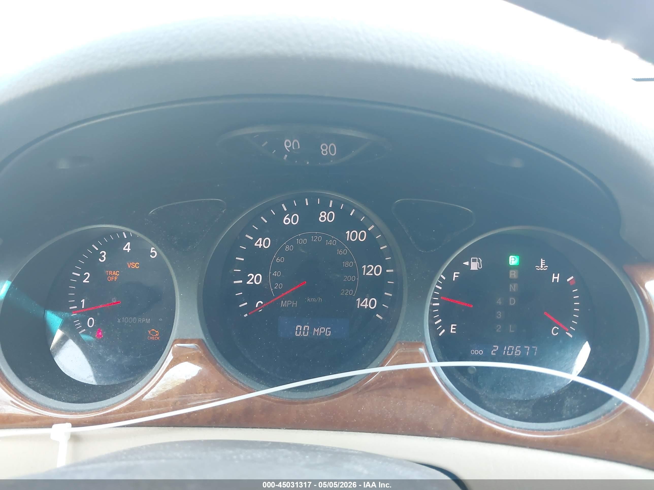 2005 Lexus Es 330   Green vin: JTHBA30G855093136
