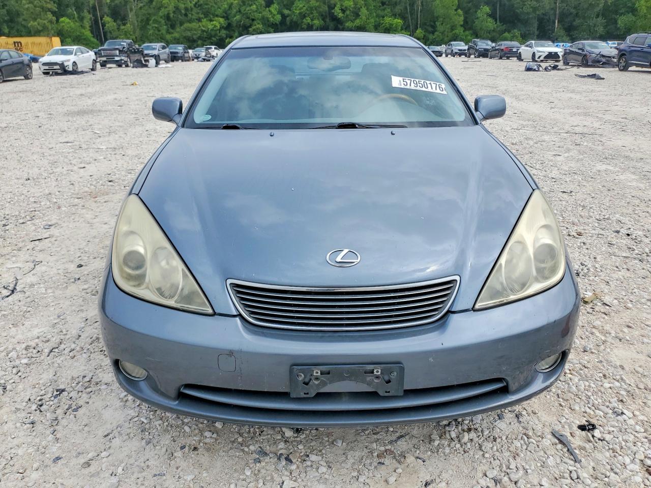 2005 Lexus Es 330 Gray vin: JTHBA30G855100246
