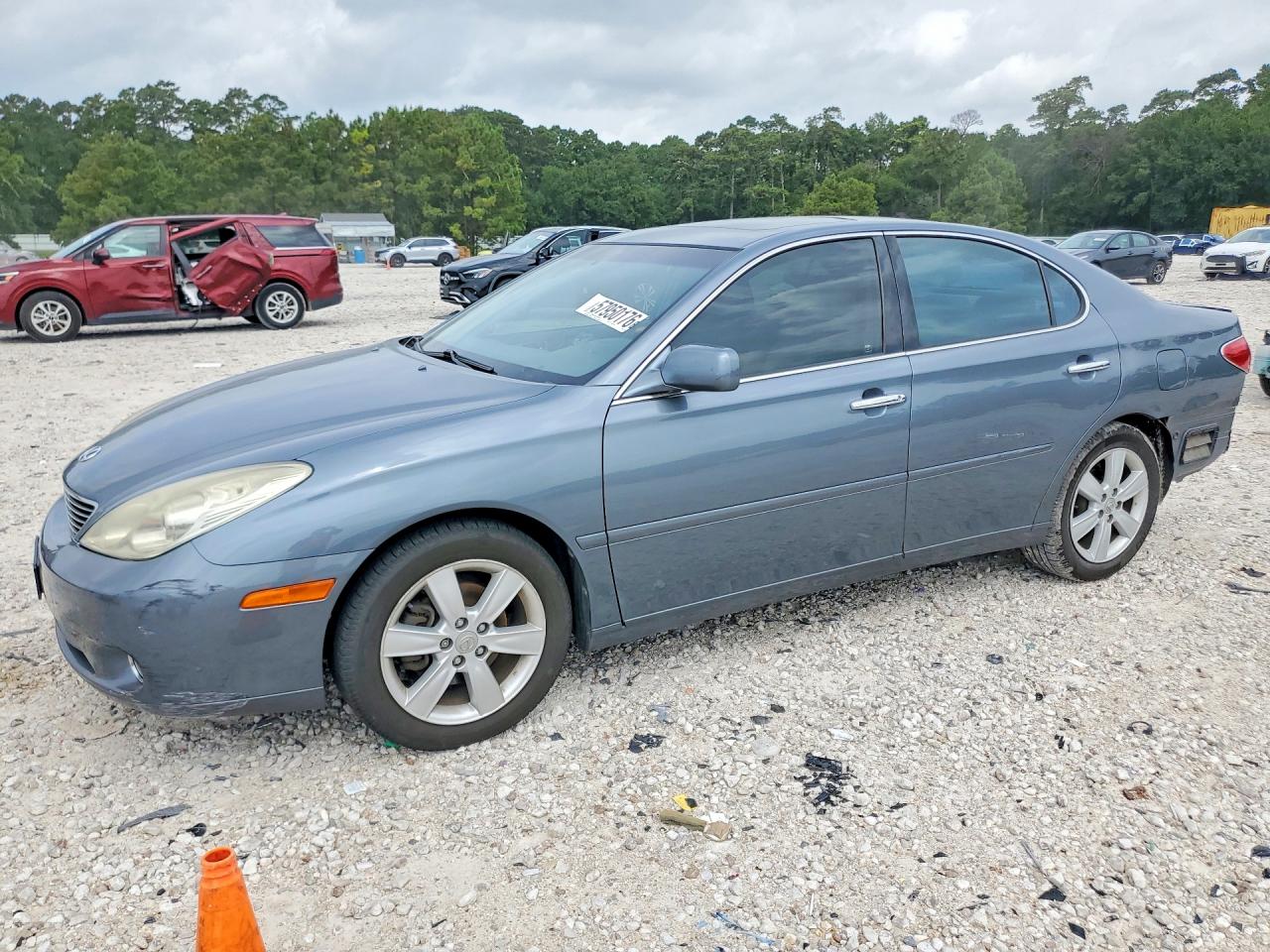 2005 Lexus Es 330 Gray vin: JTHBA30G855100246