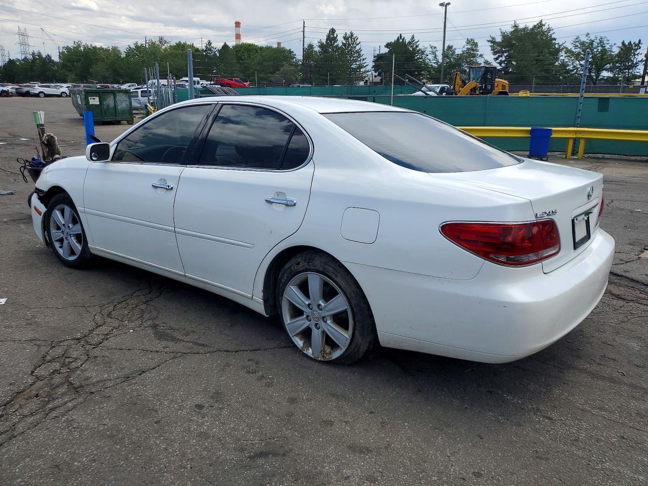 2005 Lexus Es 330 White vin: JTHBA30G855103972