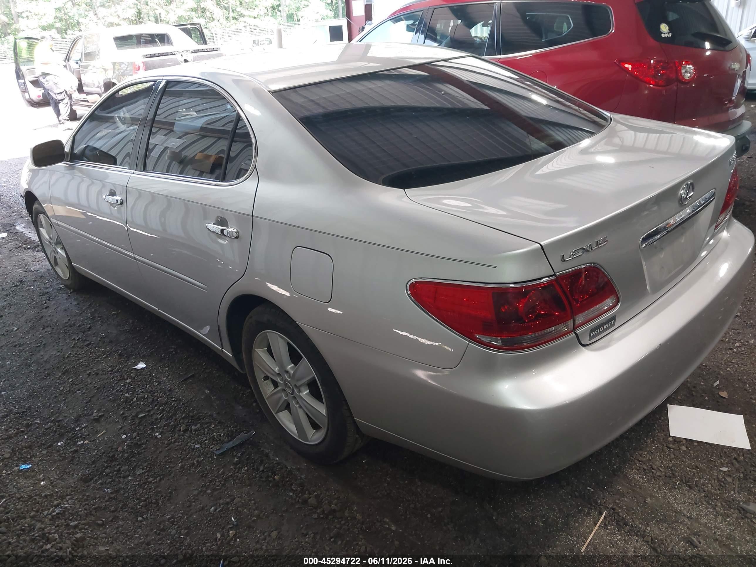 2005 Lexus Es 330   Silver vin: JTHBA30G855104409