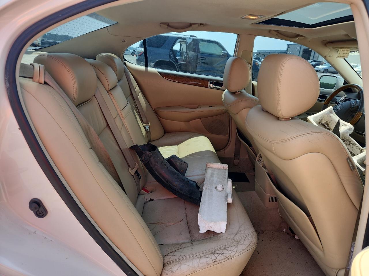 2005 Lexus Es 330 White vin: JTHBA30G855111294