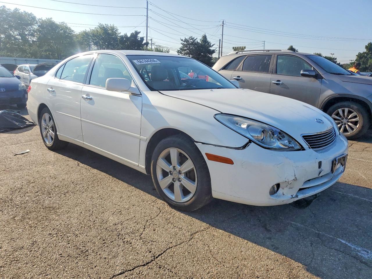 2005 Lexus Es 330 Белый vin: JTHBA30G855119248