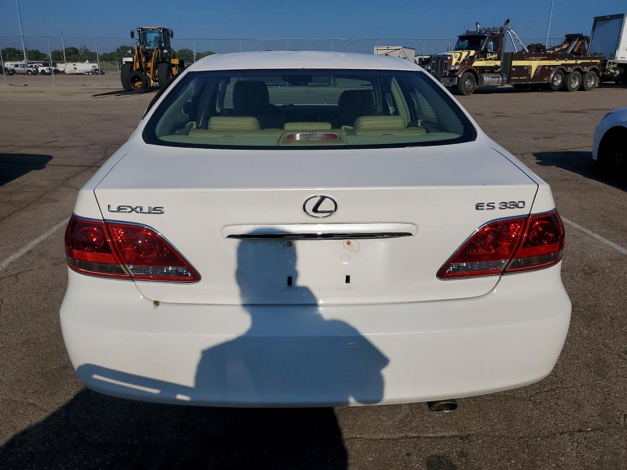 2005 Lexus Es 330 Белый vin: JTHBA30G855119248
