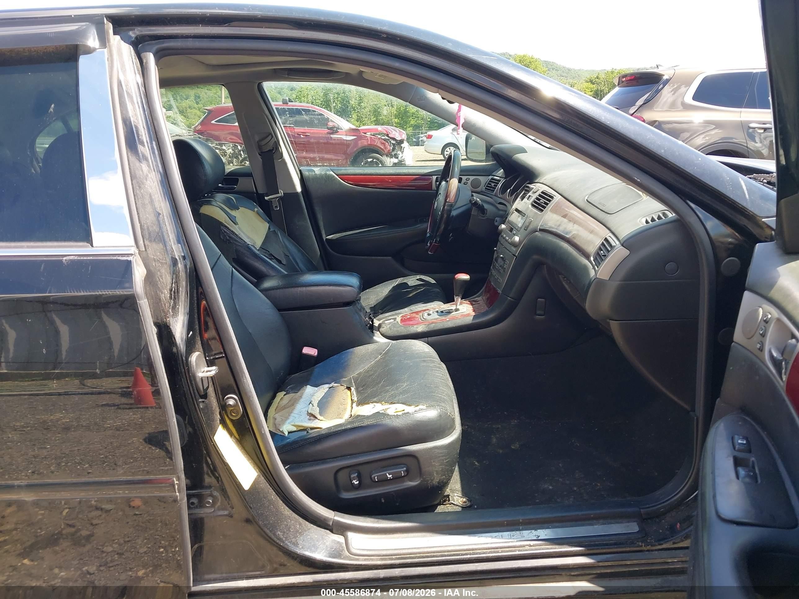 2005 Lexus Es 330   Черный vin: JTHBA30G855121596