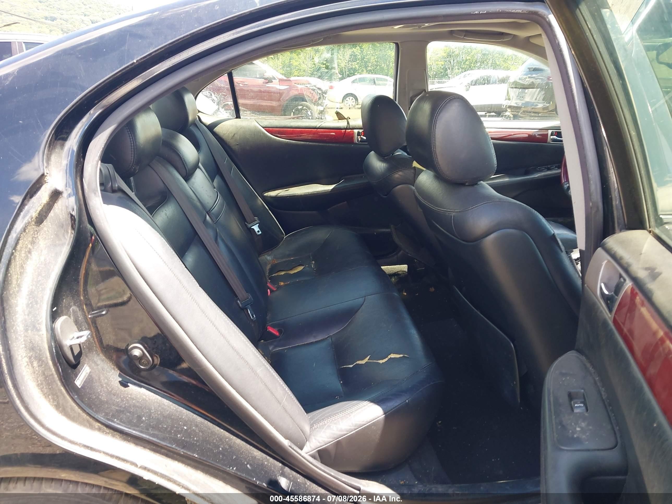 2005 Lexus Es 330   Черный vin: JTHBA30G855121596