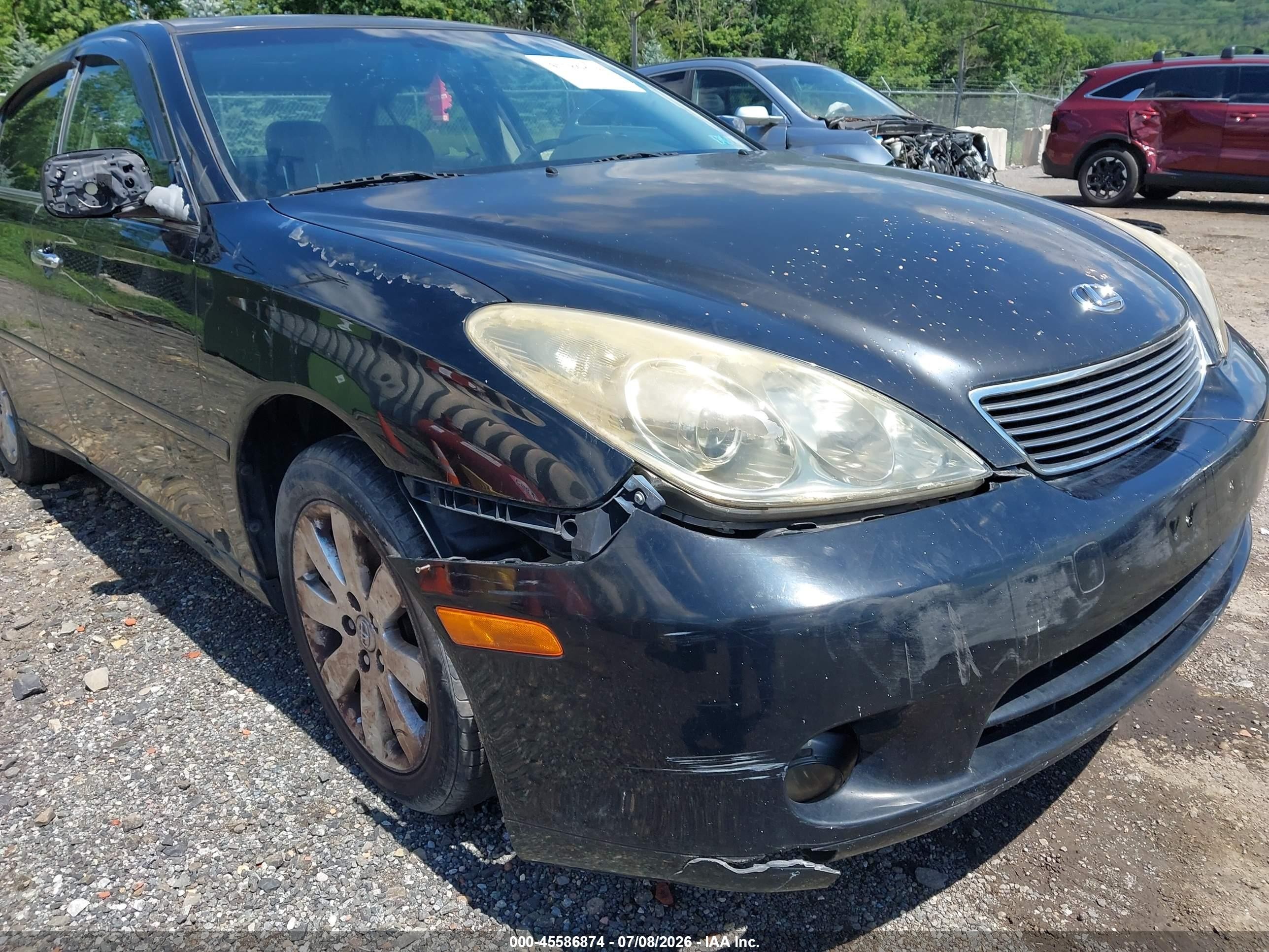 2005 Lexus Es 330   Черный vin: JTHBA30G855121596