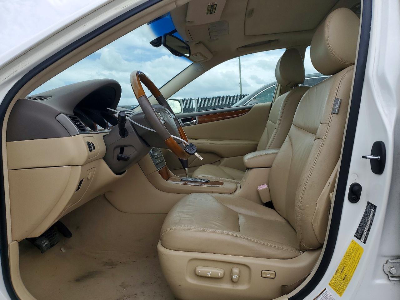 2005 Lexus Es 330 White vin: JTHBA30G855126958