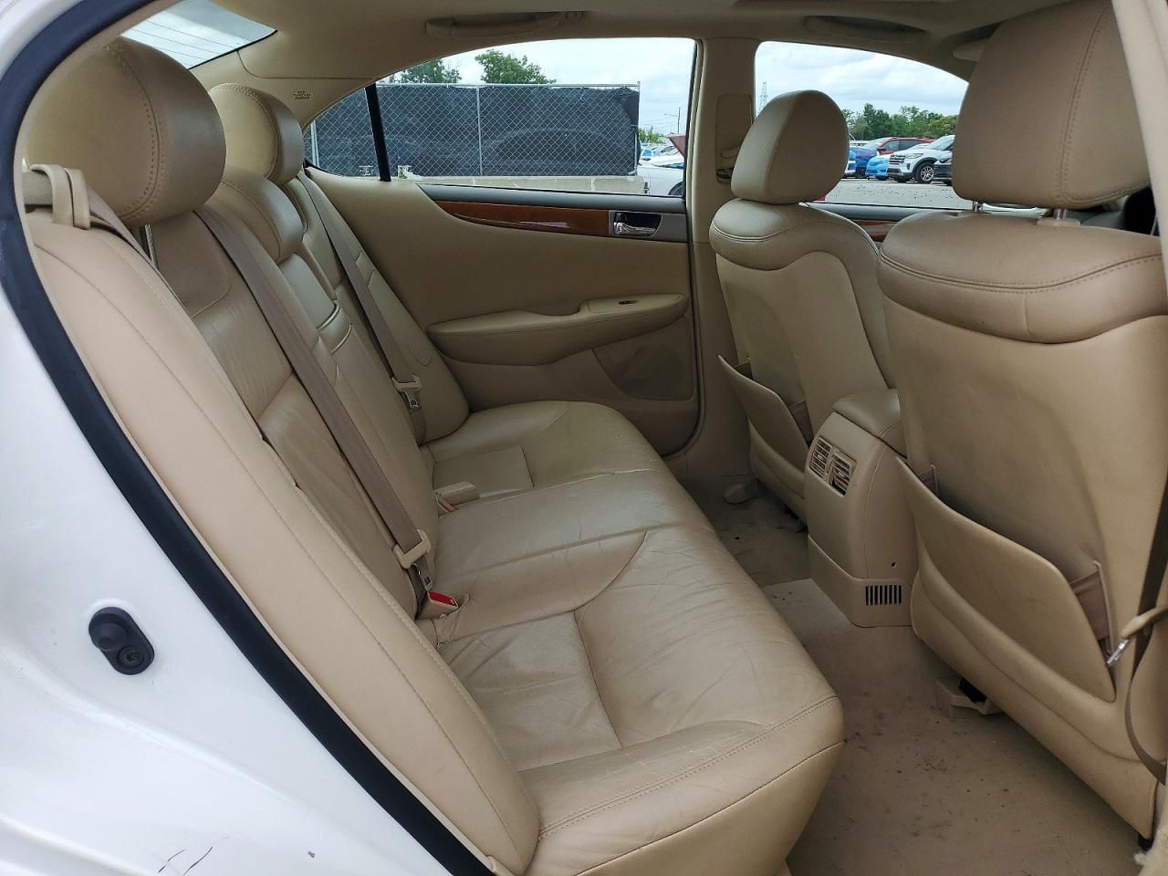 2005 Lexus Es 330 White vin: JTHBA30G855126958