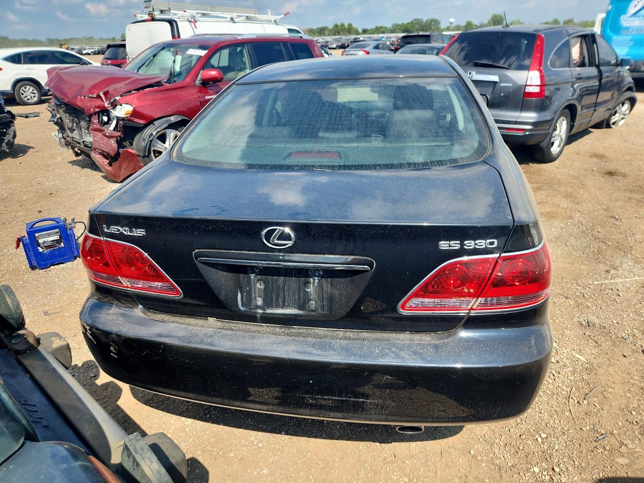 2005 Lexus Es 330 Black vin: JTHBA30G855127432