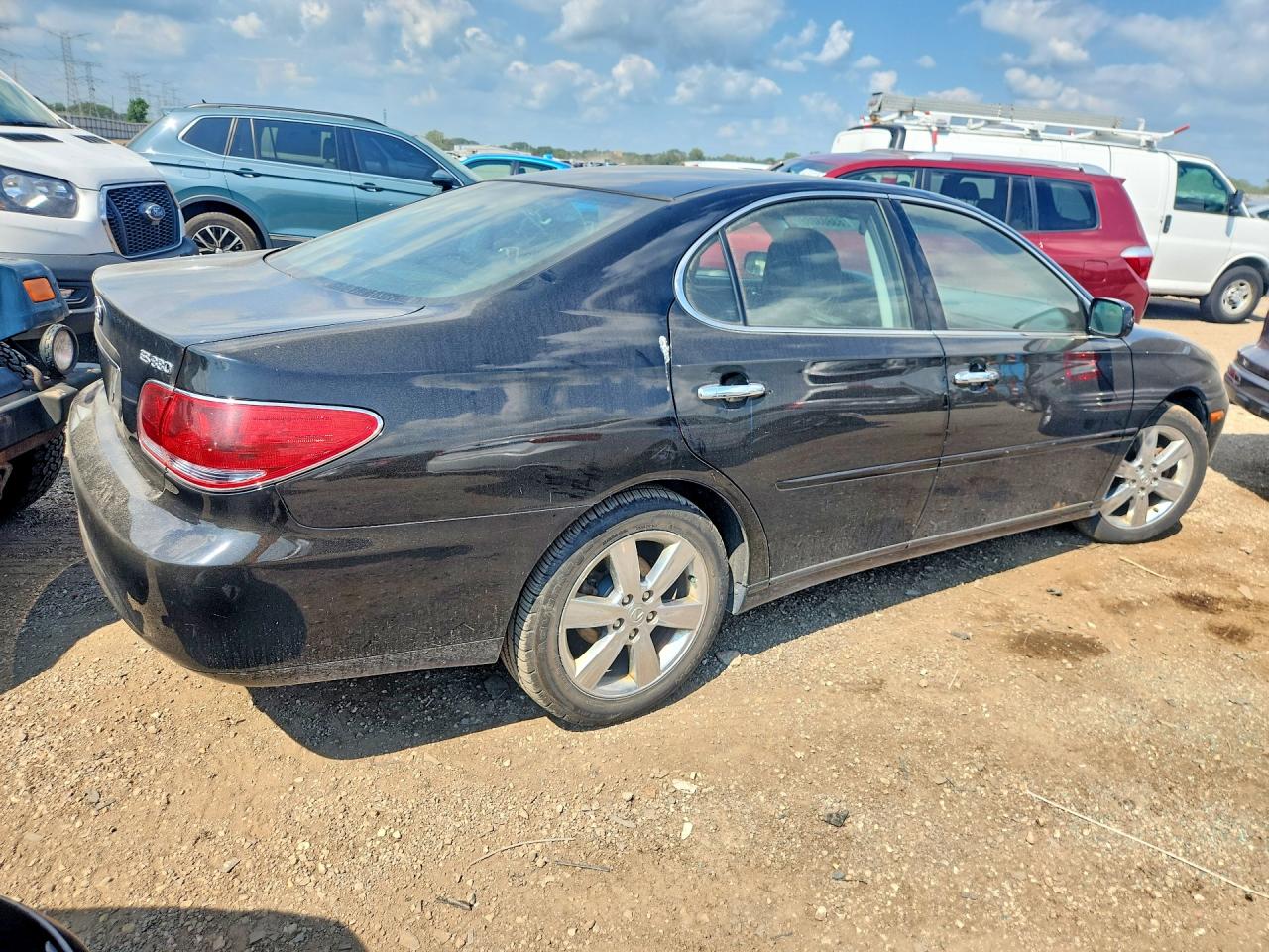 2005 Lexus Es 330 Black vin: JTHBA30G855127432