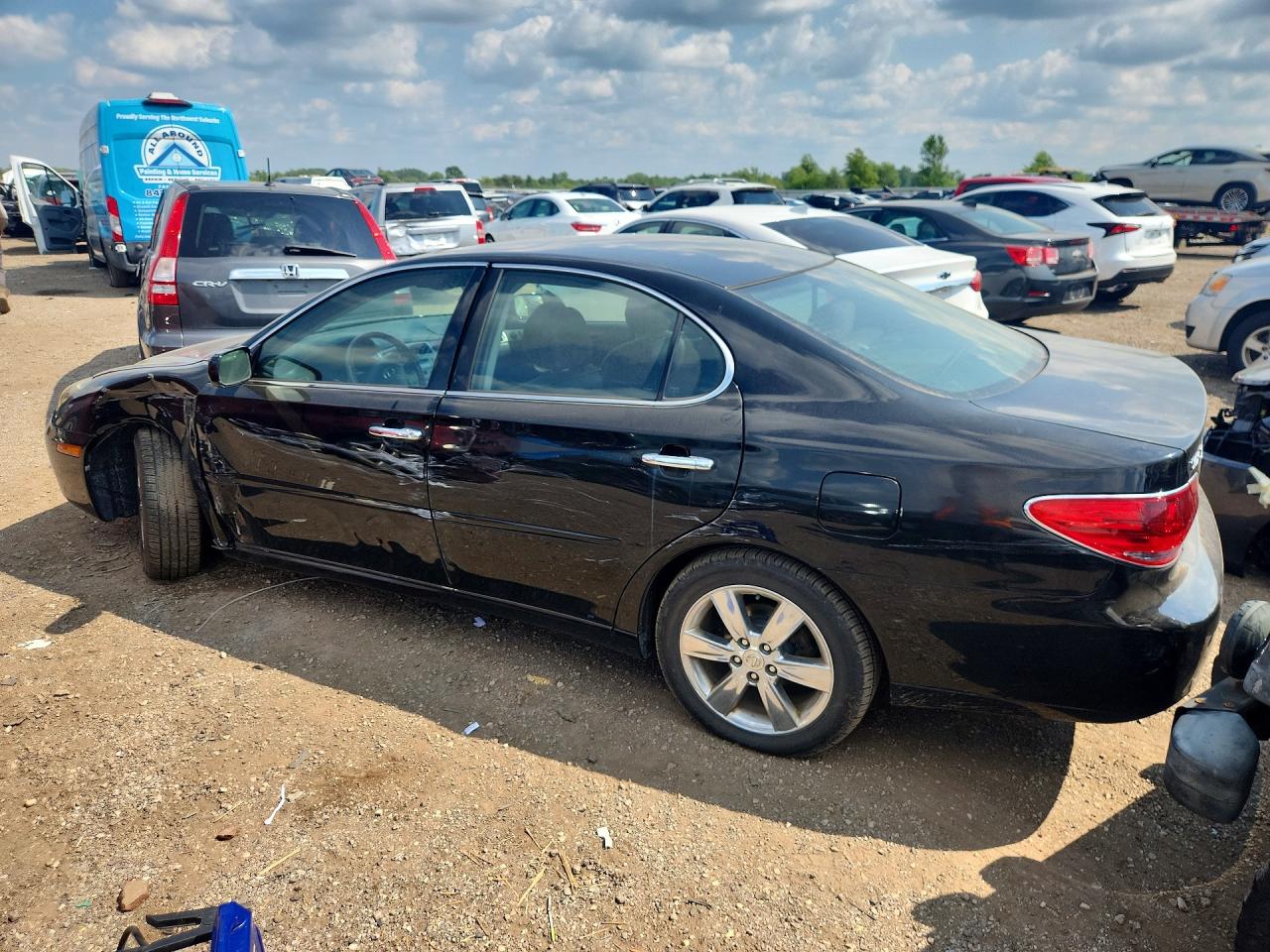 2005 Lexus Es 330 Black vin: JTHBA30G855127432
