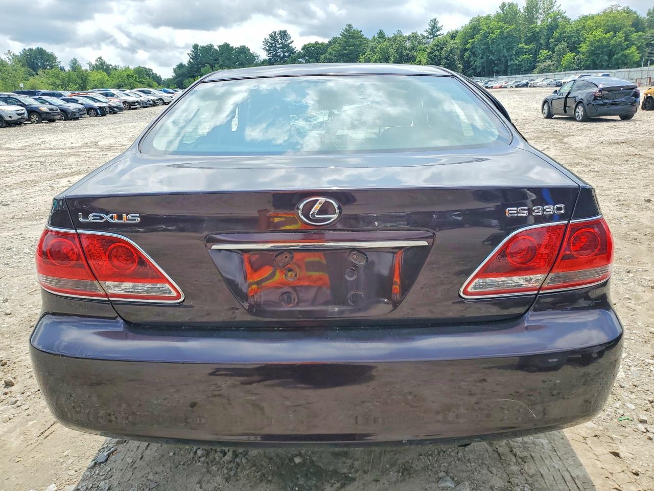 2005 Lexus Es 330 Burgundy vin: JTHBA30G855130007