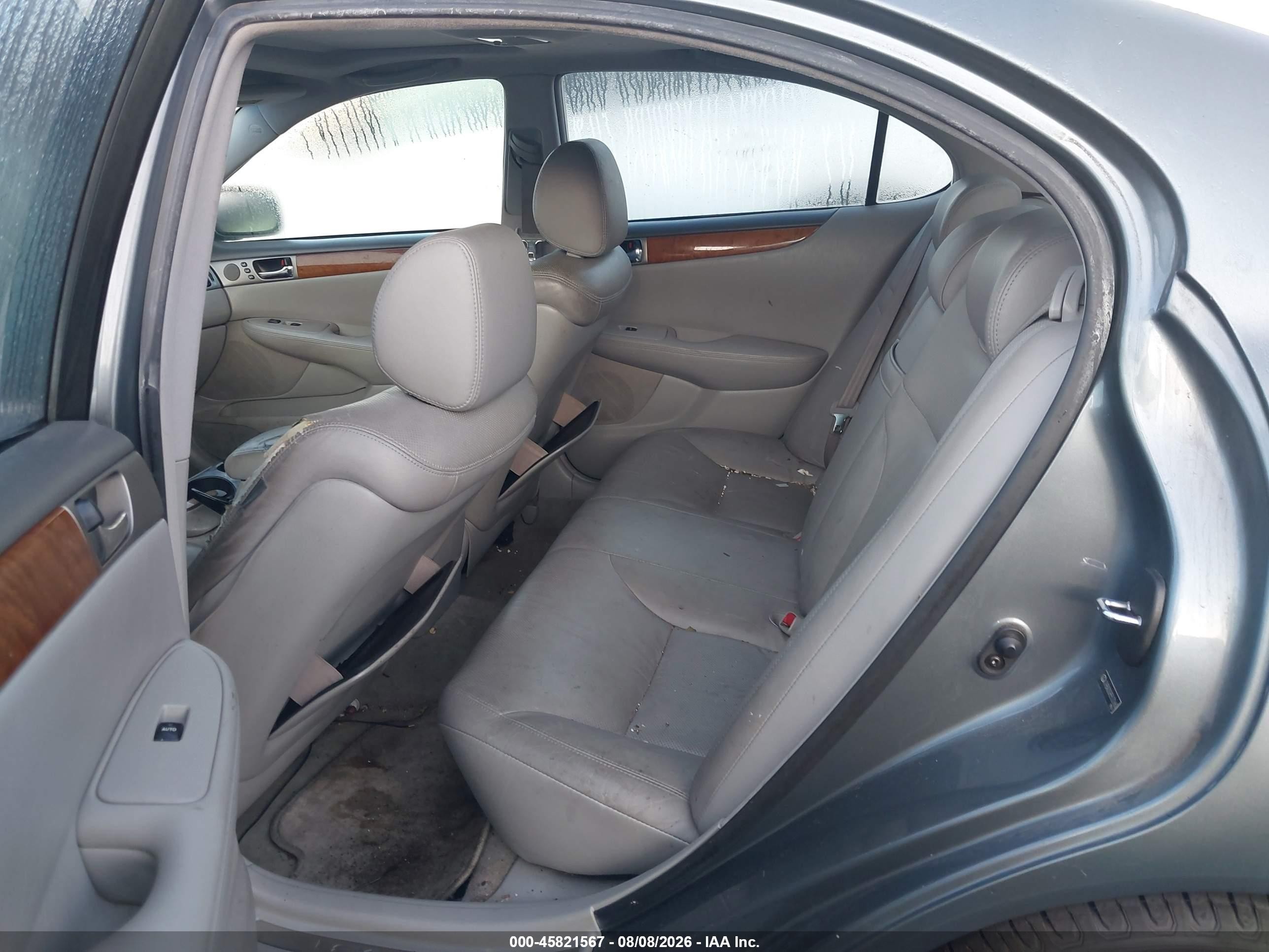2005 Lexus Es 330 Gray vin: JTHBA30G855131660