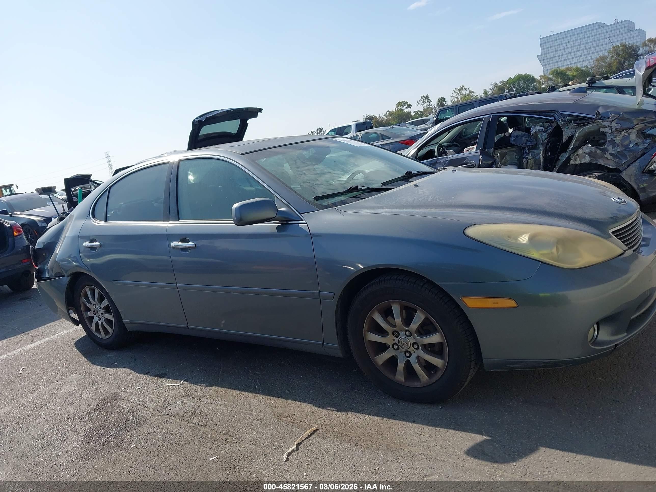 2005 Lexus Es 330 Gray vin: JTHBA30G855131660