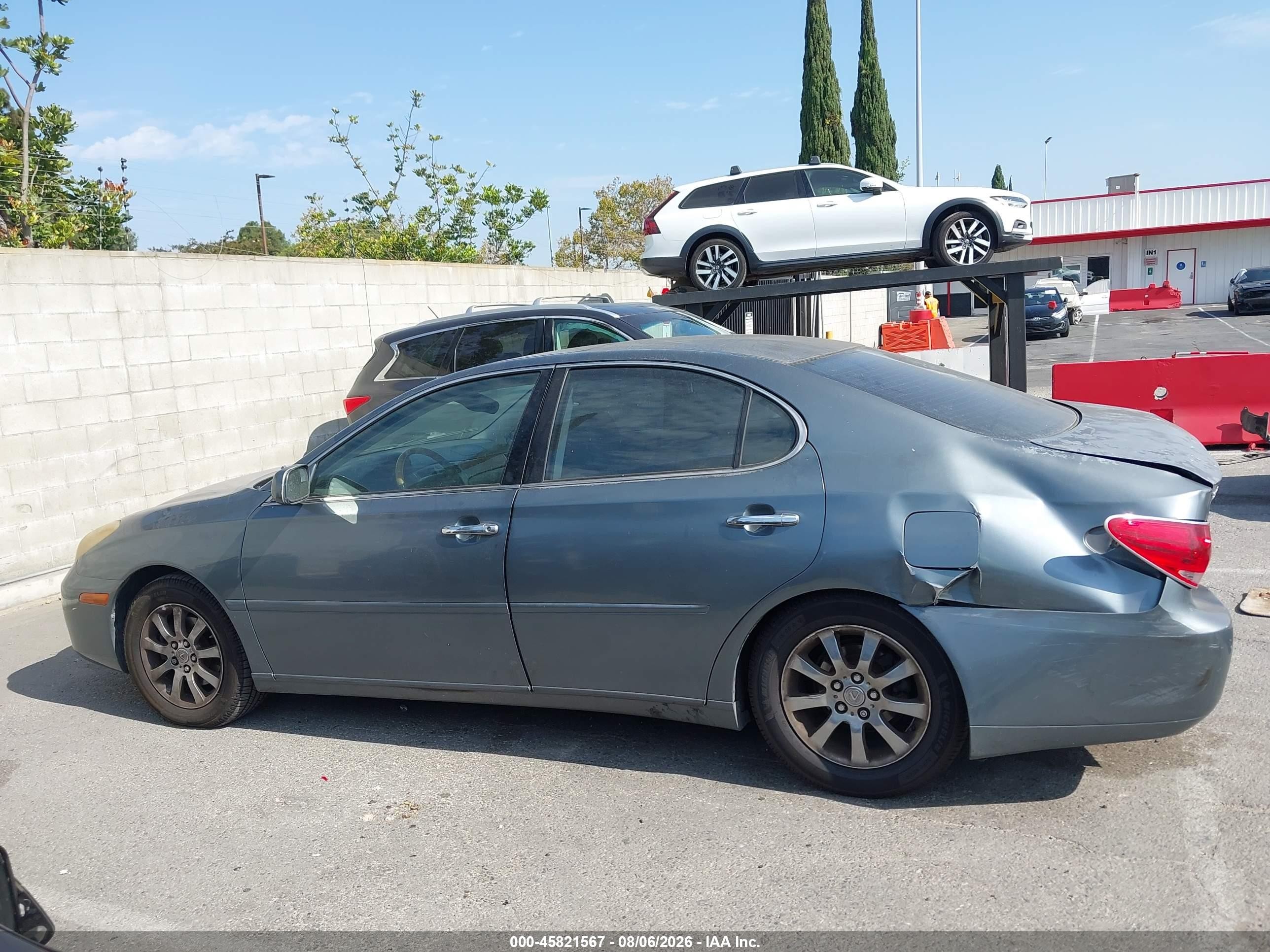 2005 Lexus Es 330 Gray vin: JTHBA30G855131660