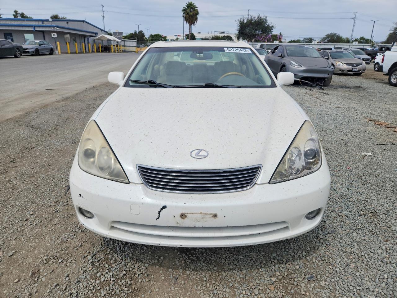 2006 Lexus Es 330 White vin: JTHBA30G865158861