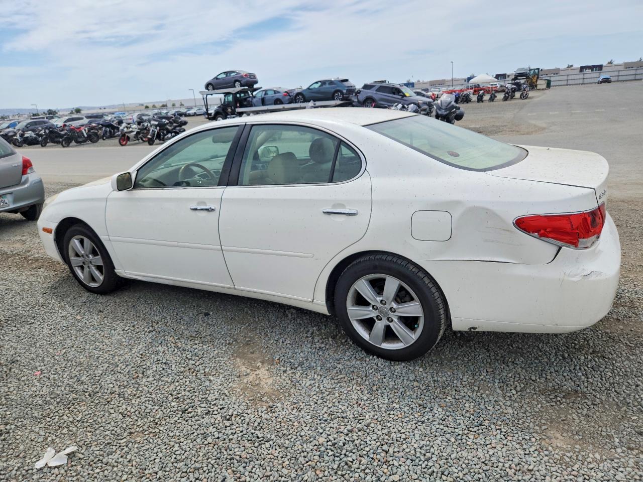 2006 Lexus Es 330 White vin: JTHBA30G865158861