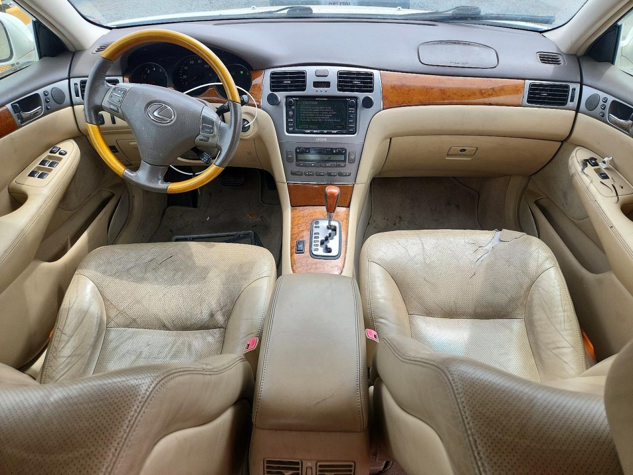 2006 Lexus Es 330 White vin: JTHBA30G865158861