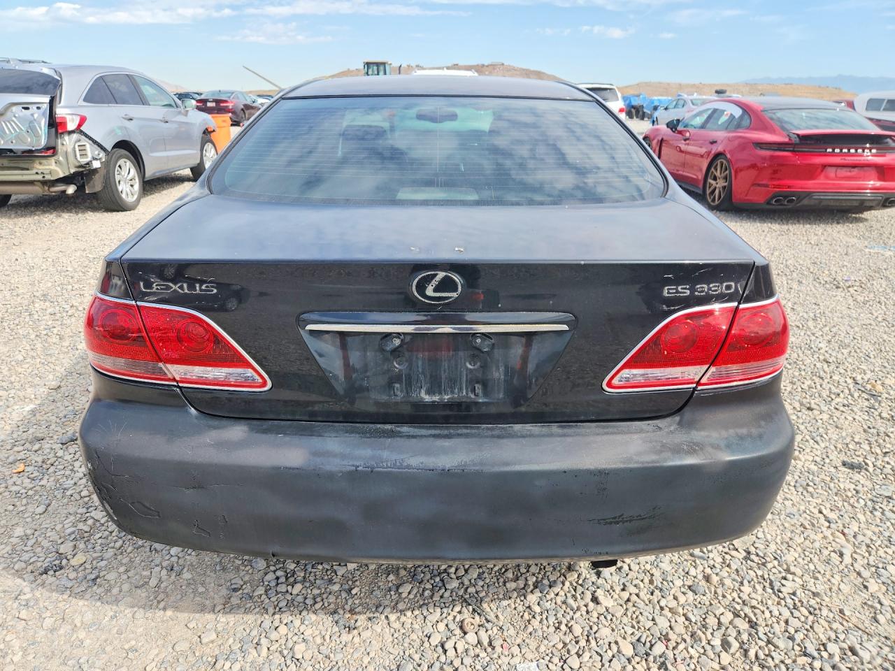 2006 Lexus Es 330 Black vin: JTHBA30G865163512