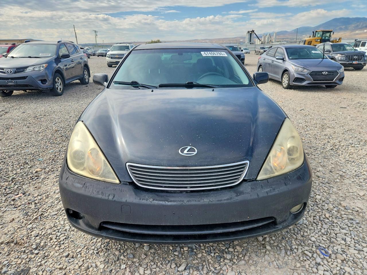 2006 Lexus Es 330 Black vin: JTHBA30G865163512