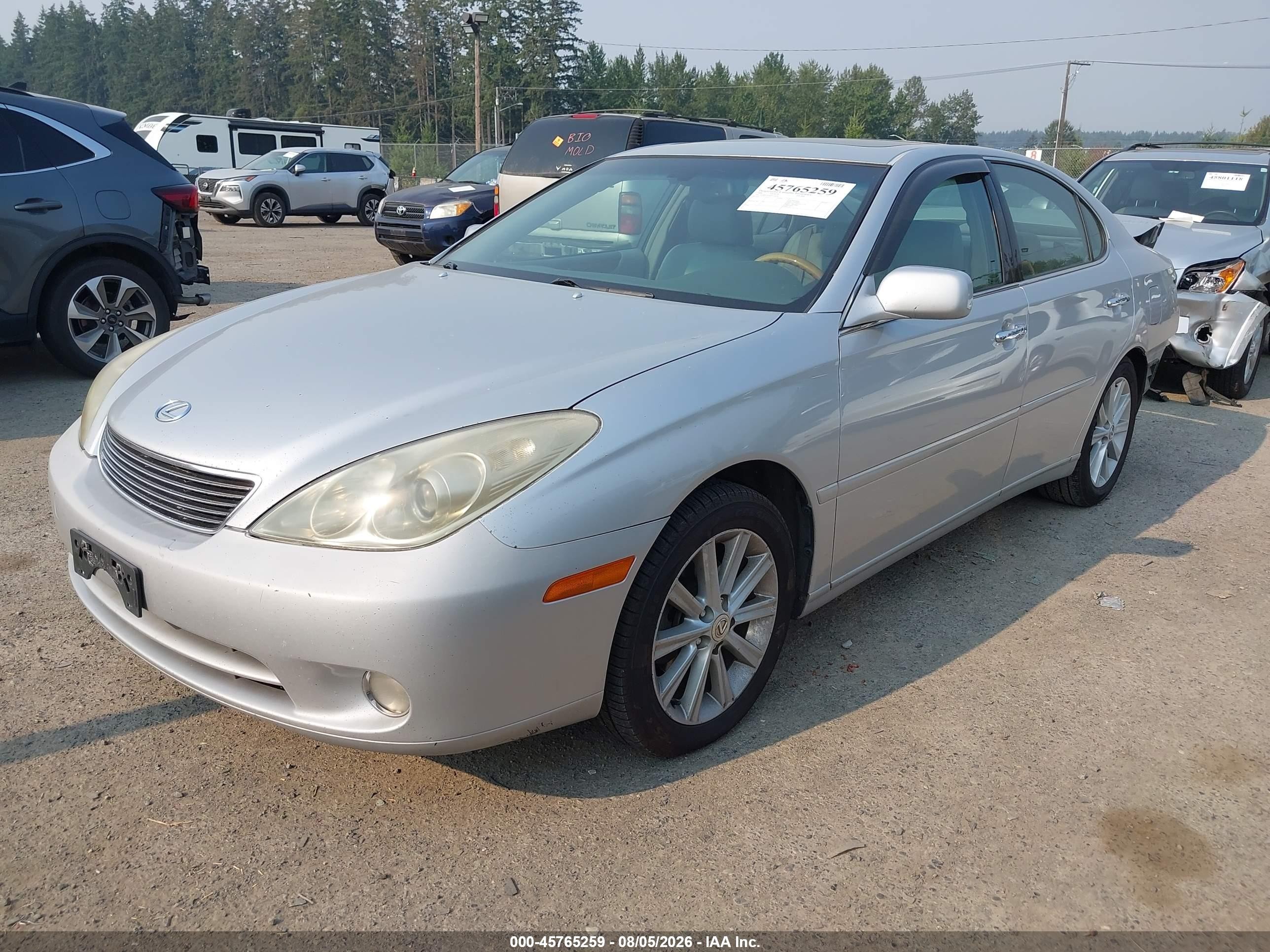 2006 Lexus Es 330   Silver vin: JTHBA30G865171478