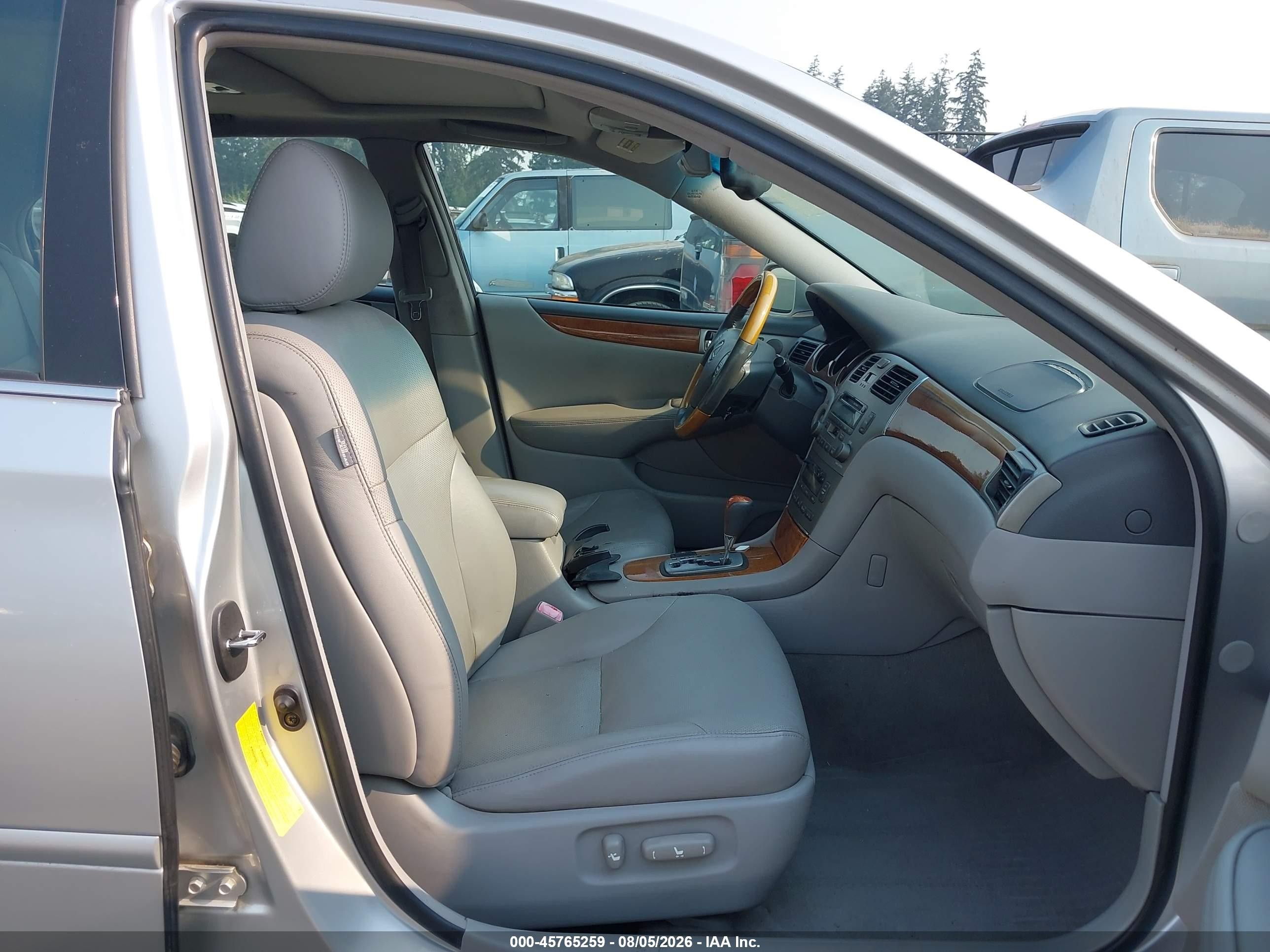 2006 Lexus Es 330   Silver vin: JTHBA30G865171478