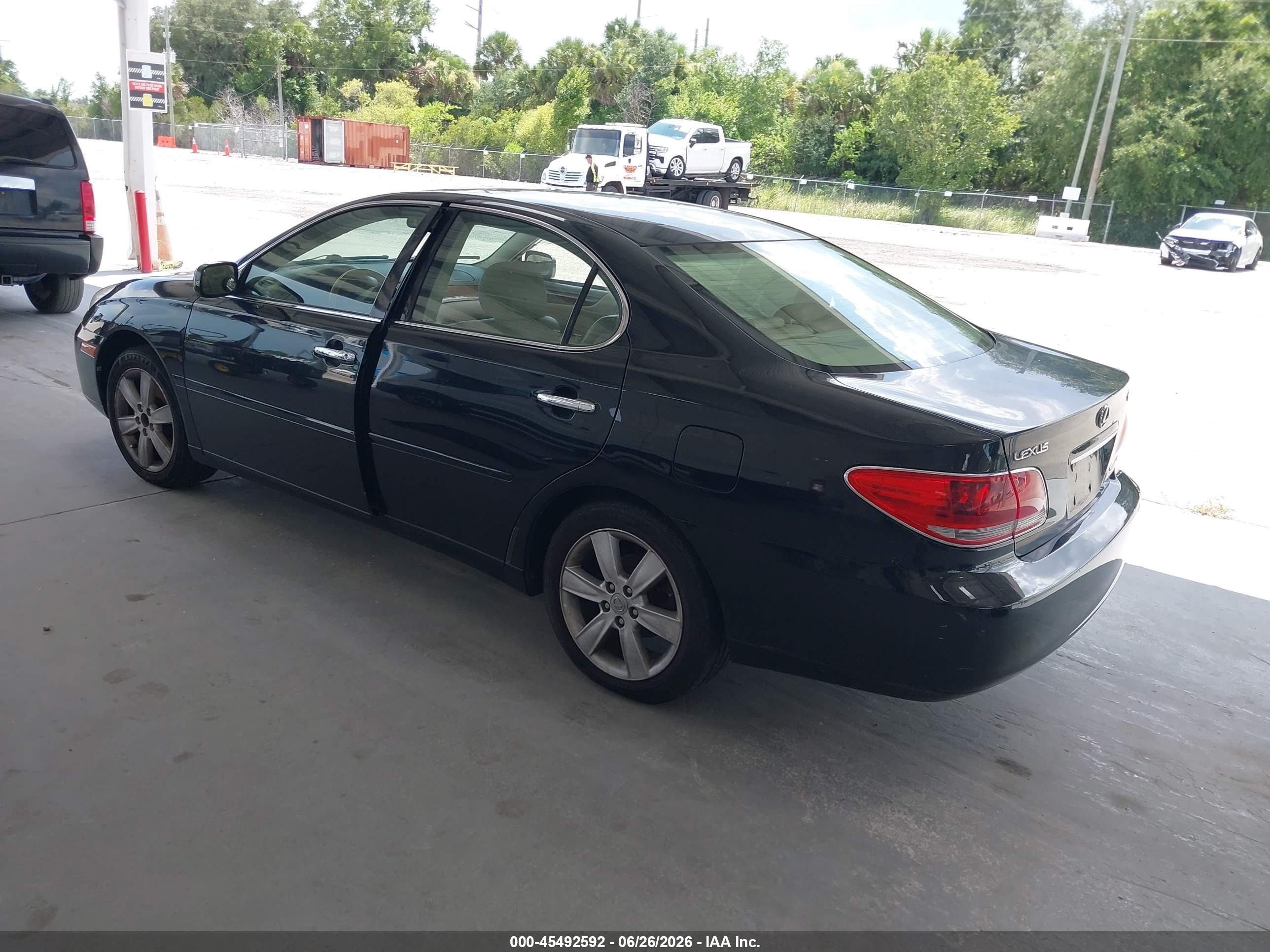 2006 Lexus Es 330 Black vin: JTHBA30G865174168